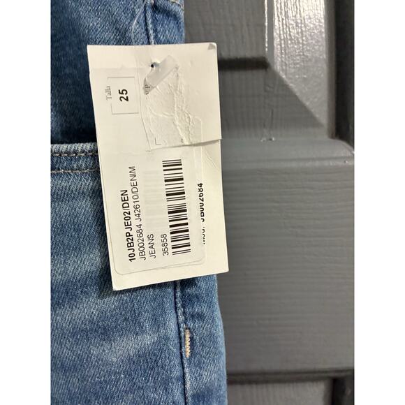 J Brand Denim Ruby High Rise Cropped Cigarette Jeans Size 25 JB002684 - Picture 3 of 9